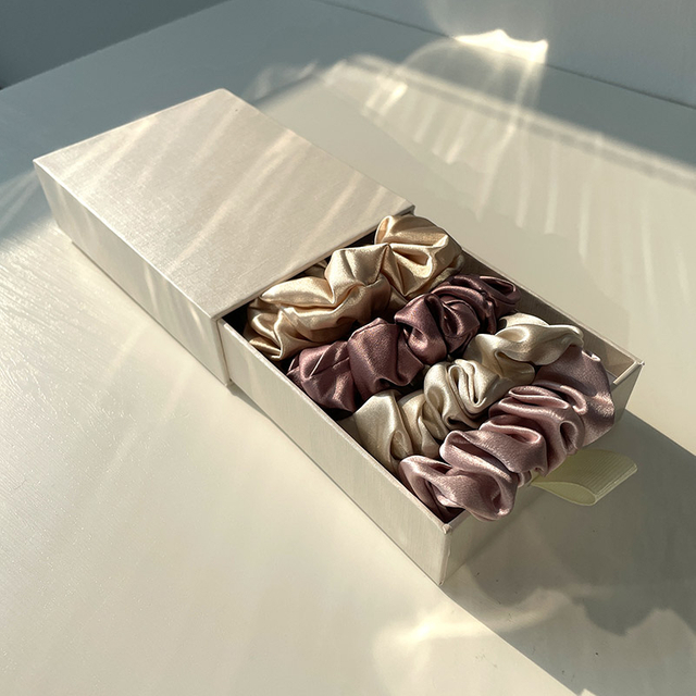 Lisse et haut de gamme sans abîmer les cheveux, Chouchous 100% Soie