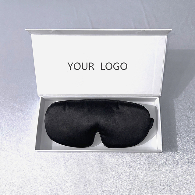 Masque pour les yeux en soie hydratant et bloquant la lumière avancé