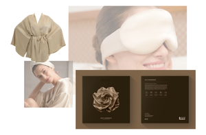 Cas 6 : ensemble de masques pour les yeux en pyjama 