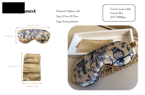 Cas 11 : masque de sommeil en soie