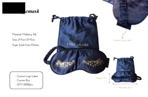 Cas 12 : Masque de sommeil en soie